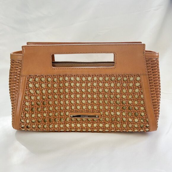 Brahmin Lenox Clutch Natural Nantucket Leather Purse, Originally $298.00 - Picture 3 of 15